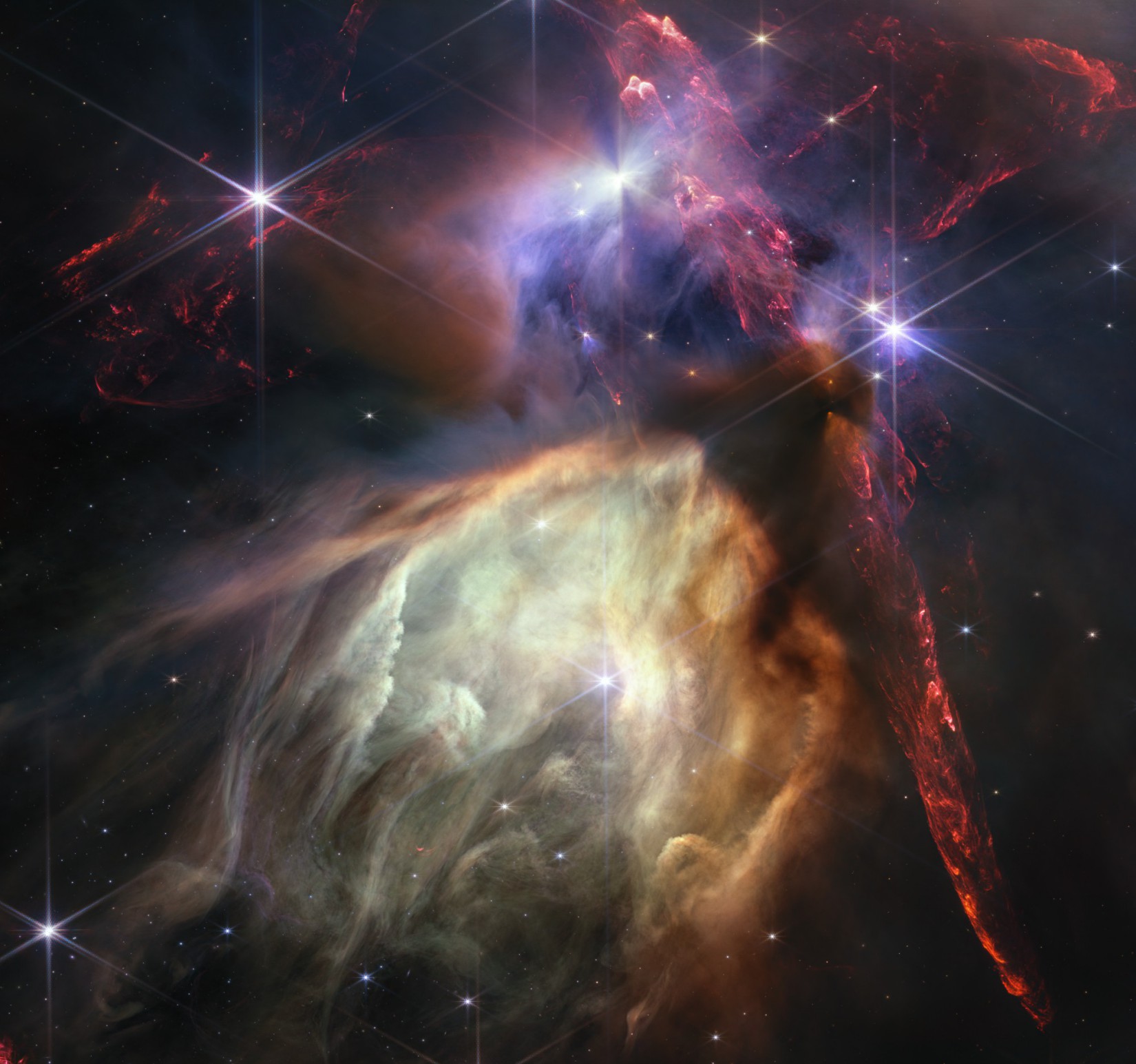 Jabang-bintang Rho Ophiuchi dalam ...
