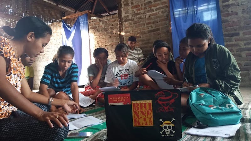 Perpustakaan Nirkabel di Alor NTT